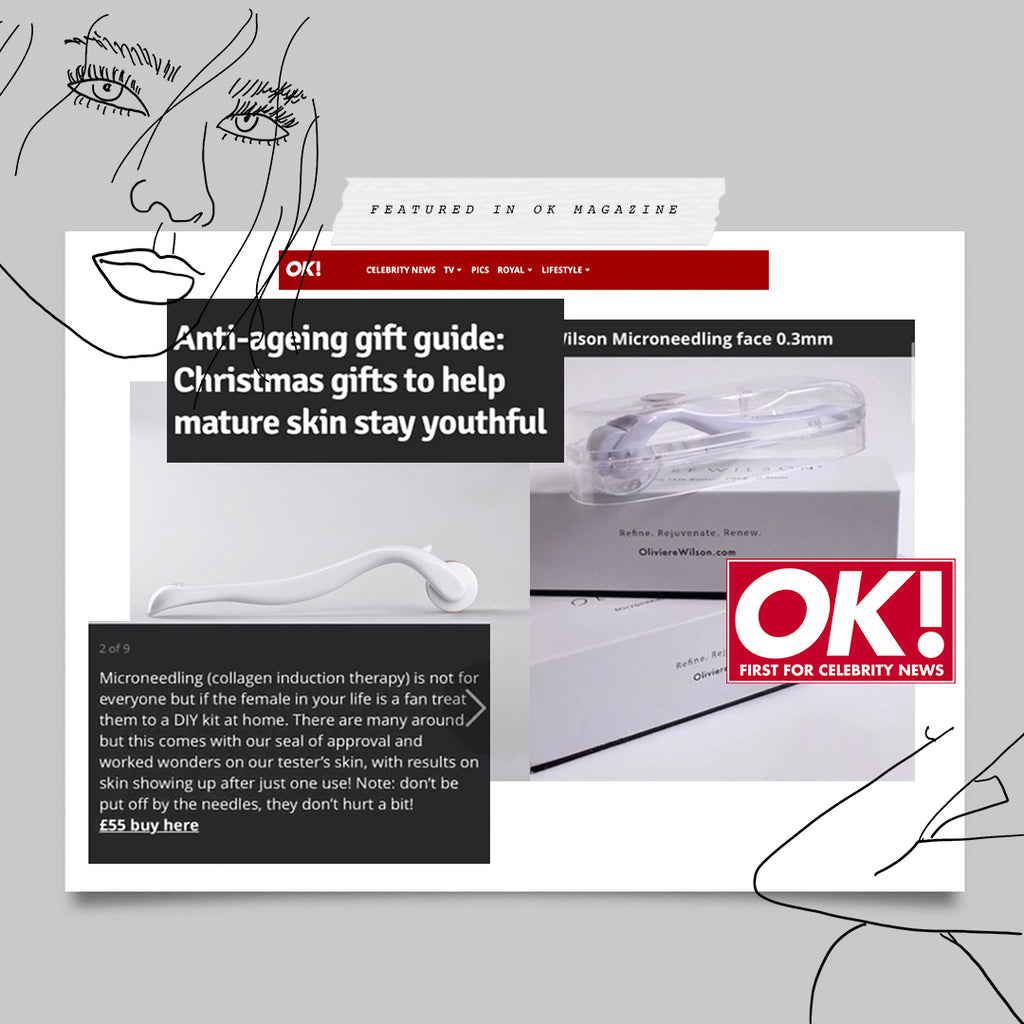 OK magazine microneedling Xmas gift list
